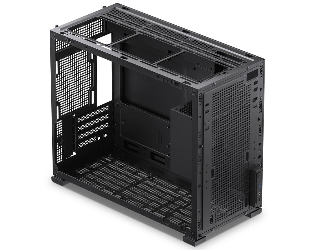 Кутия Jonsbo D31 Screen TG, mATX, Черна 7