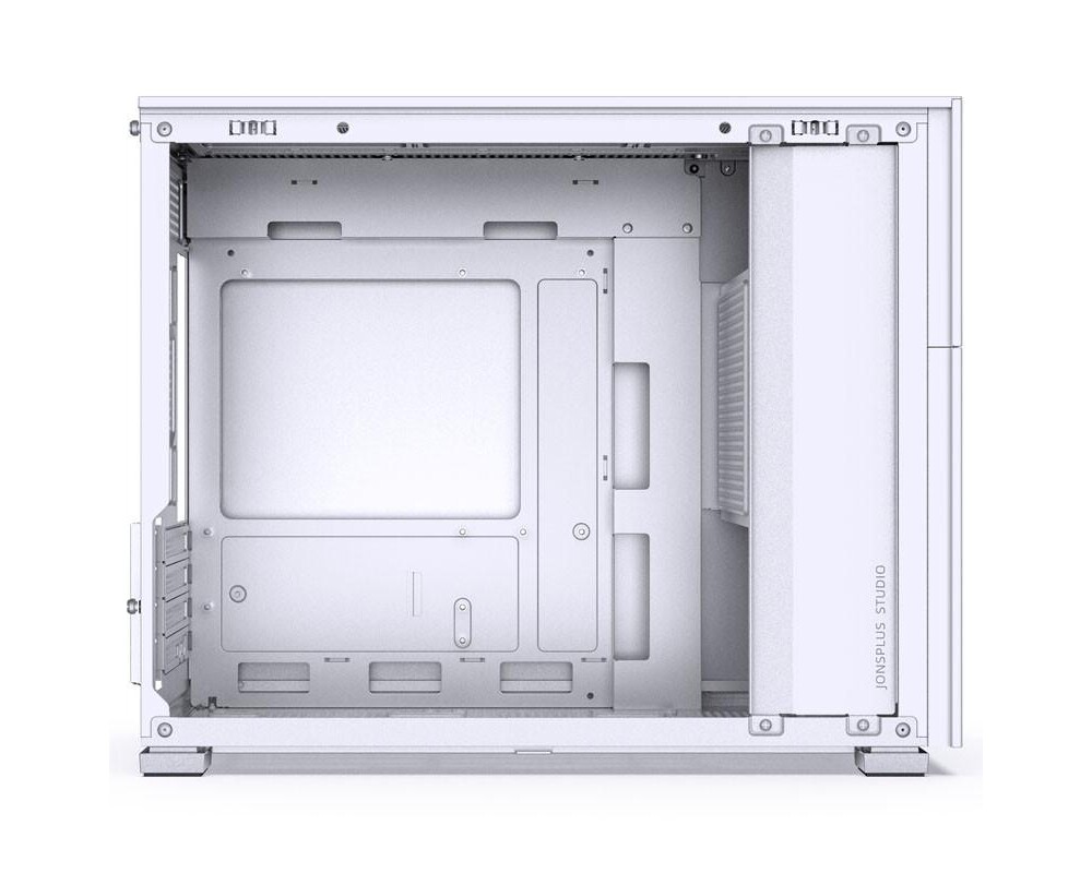 Кутия Jonsbo D31 Mesh Screen TG, mATX, Бял 5
