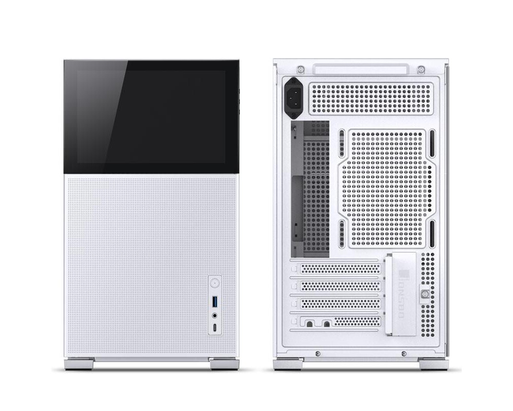Кутия Jonsbo D31 Mesh Screen TG, mATX, Бял 4