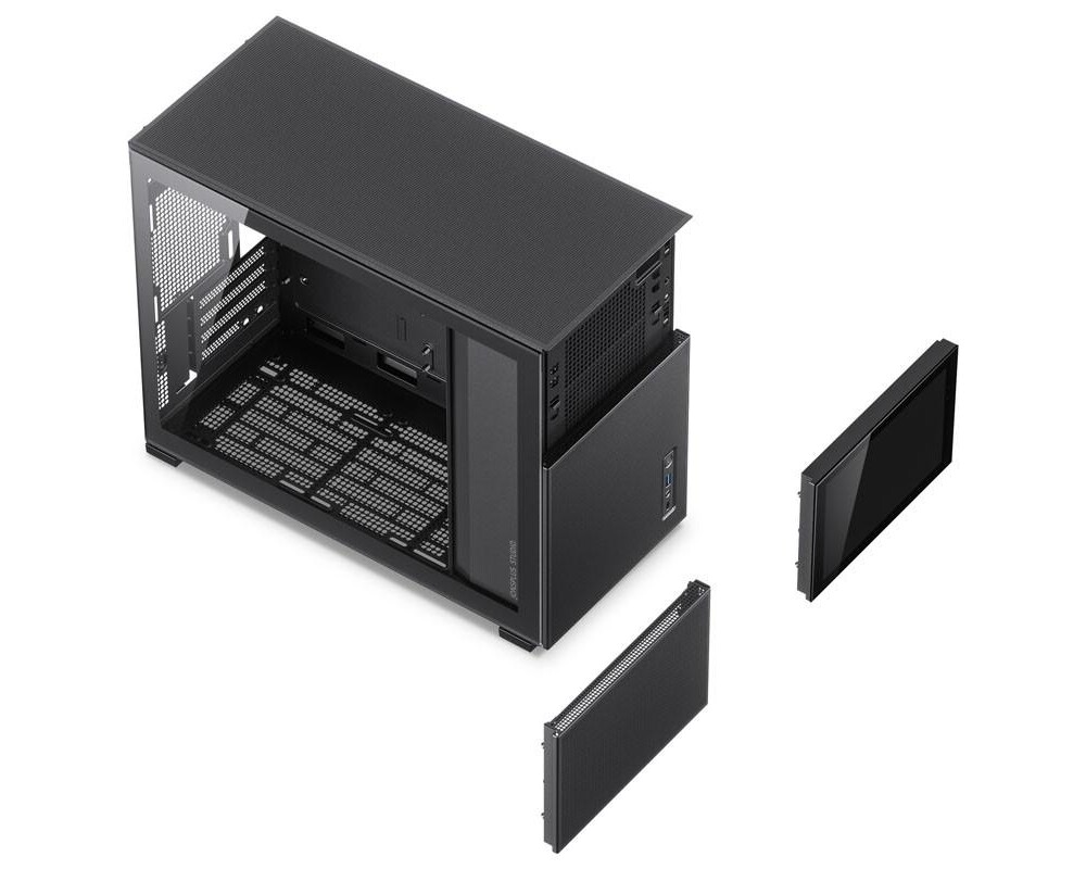 Кутия Jonsbo D31 Mesh Screen TG, mATX, Черен 8