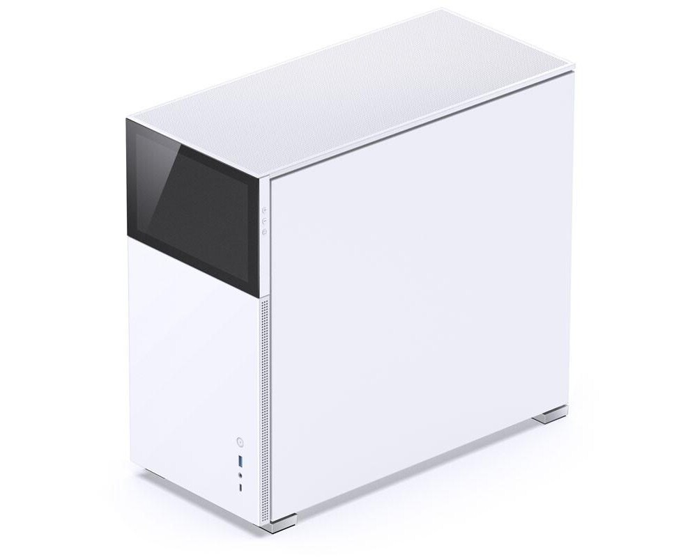 Кутия Jonsbo D41 Screen TG, mATX, Бял 3