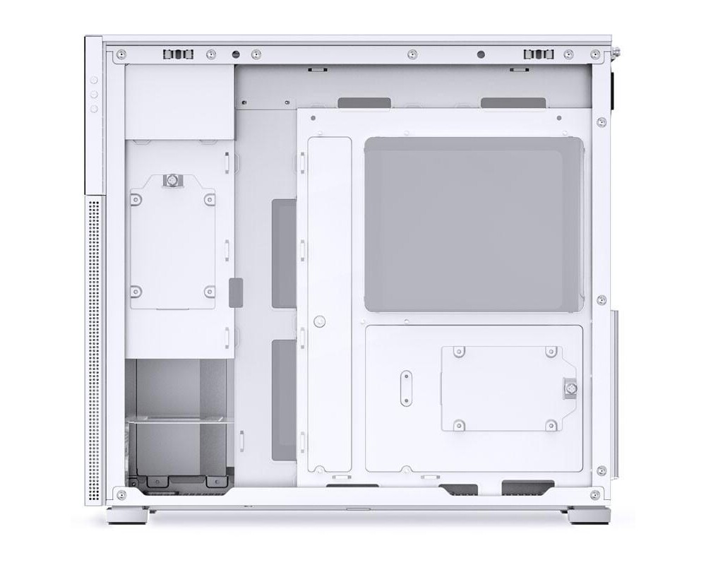 Кутия Jonsbo D41 Screen TG, mATX, Бял 6