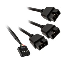  Lian Li PW-U2HB USB Конвертор 1 USB към 3 USB 660967 LL-AC-ZUAD-1336 на топ цена - PIC.bg