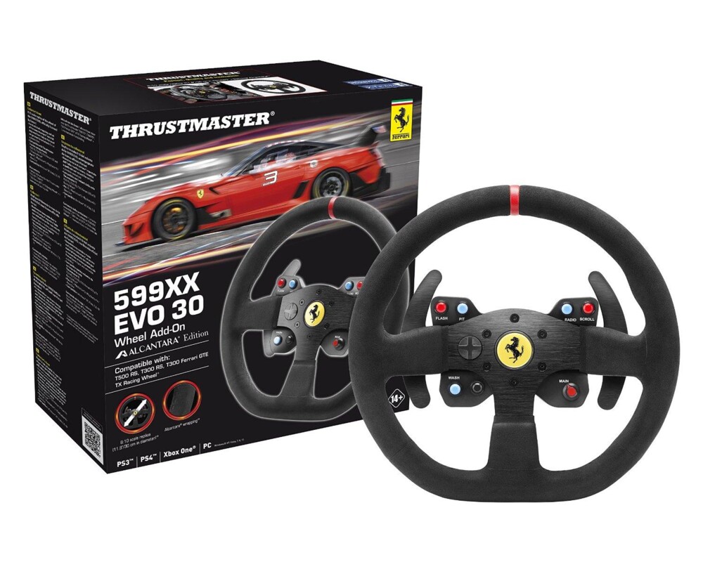 Волан THRUSTMASTER, 599XX EVO 30 Add-On, серия Алкантара 4