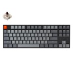 <span>Клавиатура</span> Геймърска Механична клавиатура Keychron K8 TKL Hot-Swappable Gateron Brown Switch RGB LED Plastic Frame <span class='catalog-num-in-name'>K8-H3</span> - 