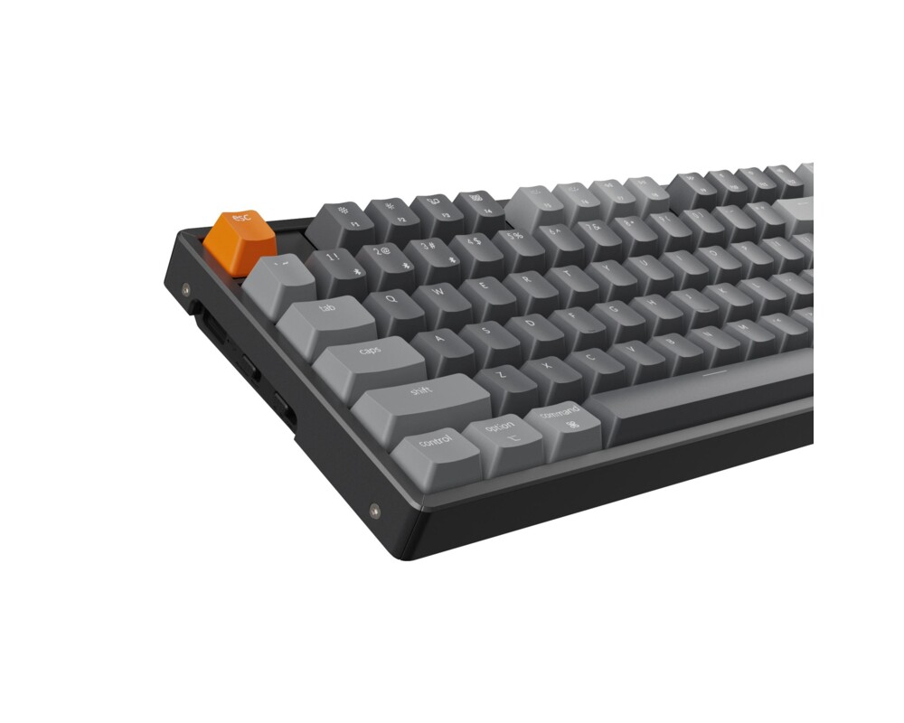 Клавиатура Геймърска механична клавиатура Keychron K10 Hot-Swappable Full-Size Gateron Brown Switch RGB LED Aluminium Frame 5