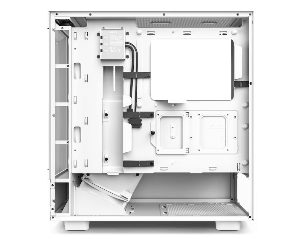 Кутия NZXT H5 Elite Matte White, Tempered Glass, Mid-Tower 4