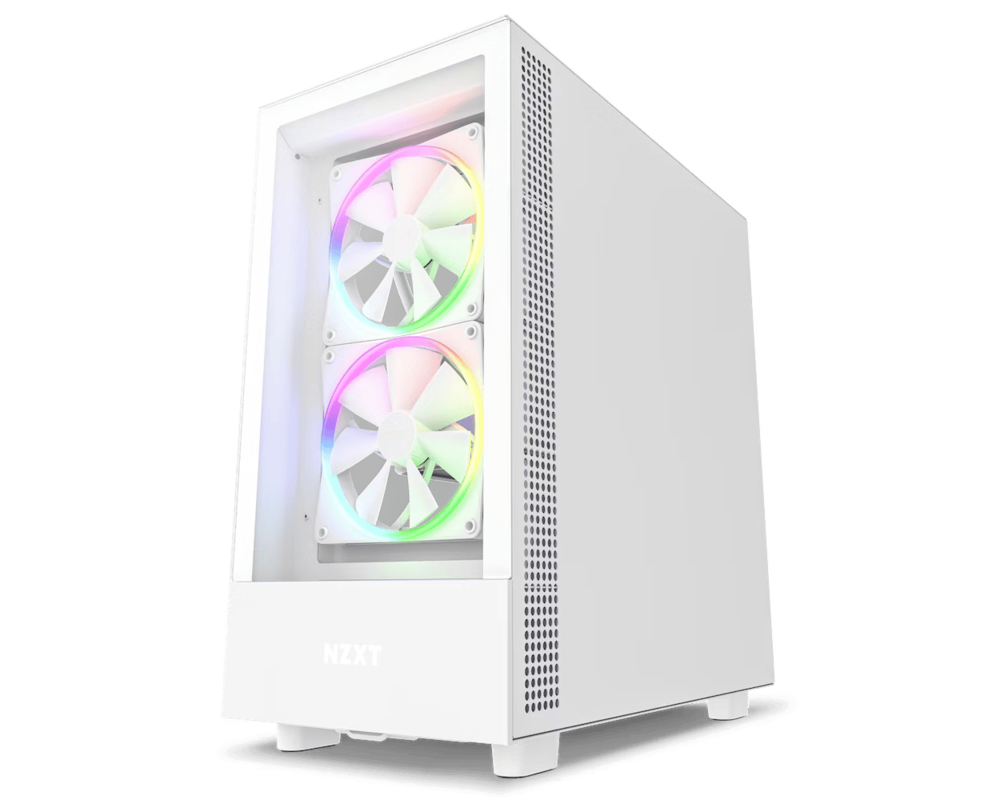 Кутия NZXT H5 Elite Matte White, Tempered Glass, Mid-Tower 2