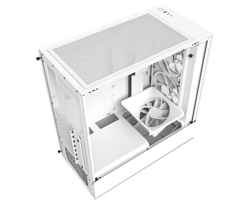 Кутия NZXT H5 Elite Matte White, Tempered Glass, Mid-Tower 5