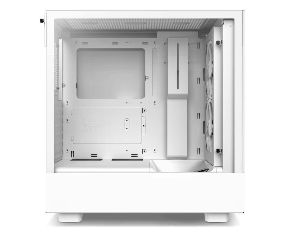 Кутия NZXT H5 Elite Matte White, Tempered Glass, Mid-Tower 3