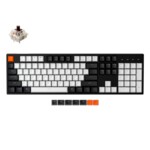 <span>Клавиатура</span> Геймърска Механична клавиатура Keychron C2 Hot-Swappable Full-Size Gateron G Pro Brown Switch RGB LED <span class='catalog-num-in-name'>C2-H3</span> - 
