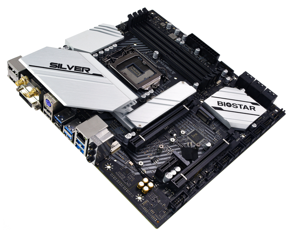 Дънна платка BIOSTAR B560M SILVER, socket 1200, mATX 2