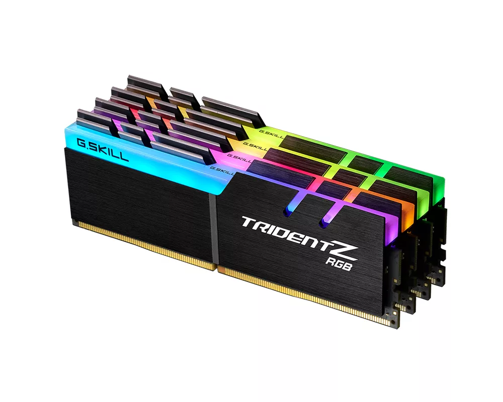 Памет G.SKILL Trident Z RGB 64GB(4x16GB) DDR4 3600MHz F4-3600C17Q-64GTZR 2