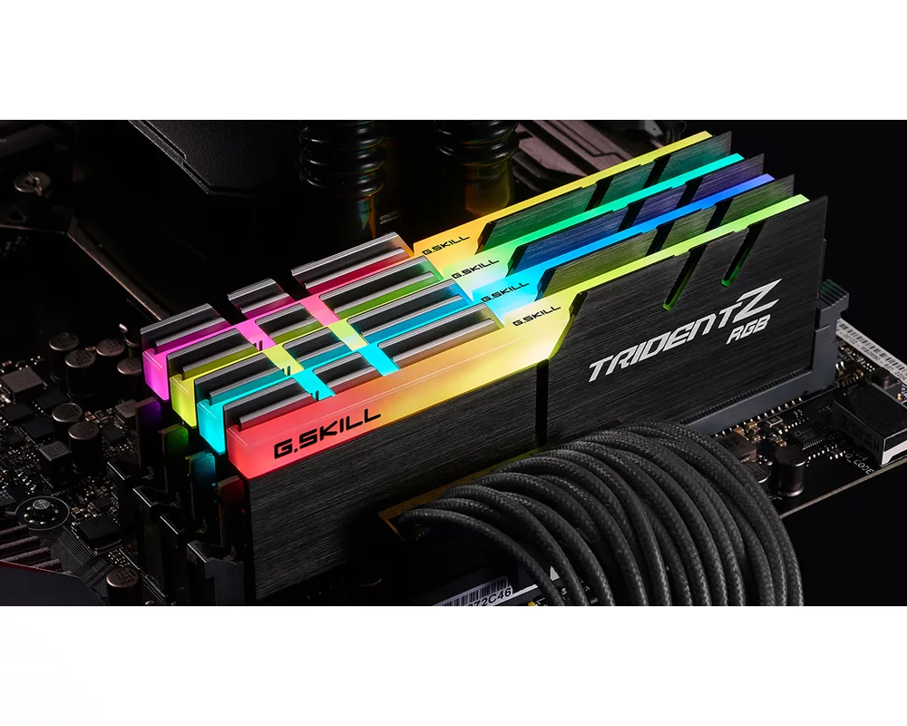 Памет G.SKILL Trident Z RGB 64GB(4x16GB) DDR4 3600MHz F4-3600C17Q-64GTZR 5