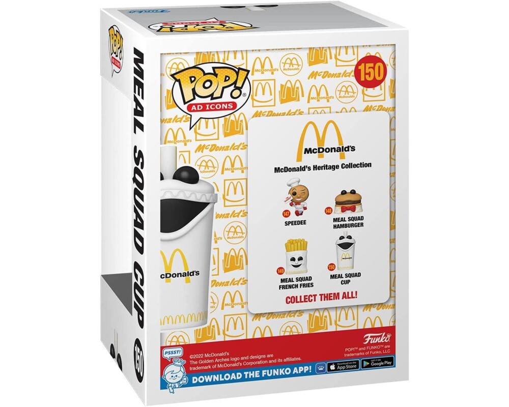 Фигурка Funko Vinyl Pop! Ad Icons: McDonalds - Meal Squad Cup #150 3