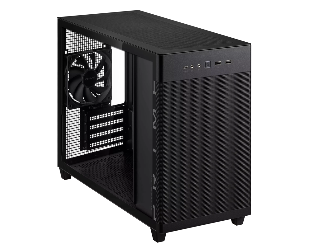 Кутия ASUS AP201 PRIME mATX CASE TG 7
