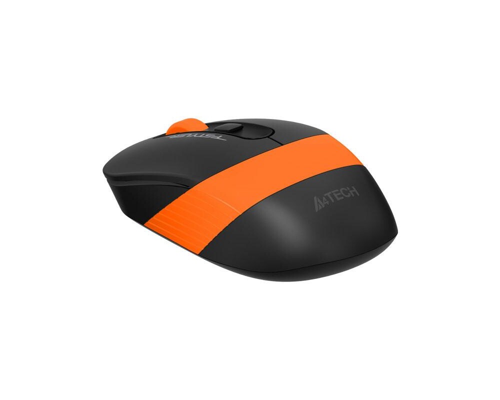 Мишка Оптична мишка A4tech FG10S Fstyler, Черен/Оранжев 4