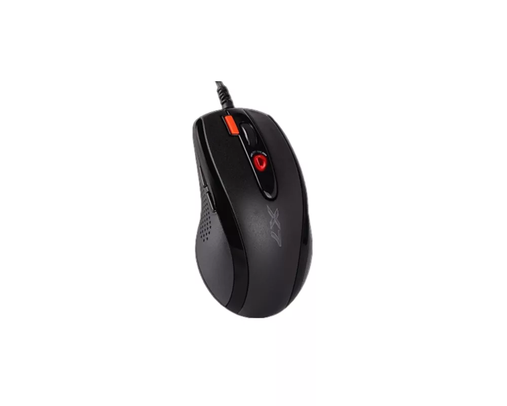 Мишка Геймърска мишка A4tech Oscar XL-750BK, Лазерна, Жична, USB, Черна 4