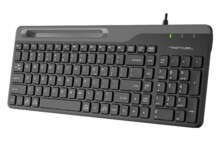  Жична клавиатура A4tech Fstyler FK25, Стойка за телефон, Кирилизирана, Черна 662223 FK25-BLACK на топ цена - PIC.bg
