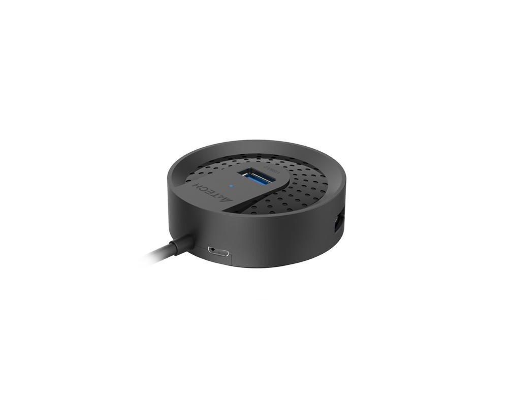 USB хъб A4tech HUB-30C, 4 портов, USB 3.0, 5120 Mbit/s, Черенa 2