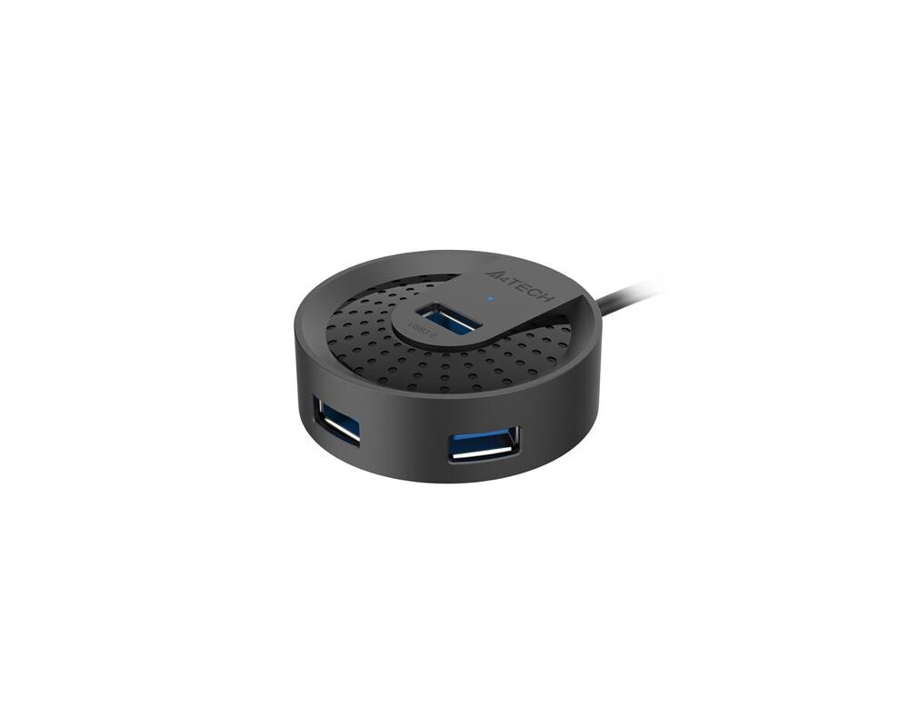 USB хъб A4tech HUB-30C, 4 портов, USB 3.0, 5120 Mbit/s, Черенa 3