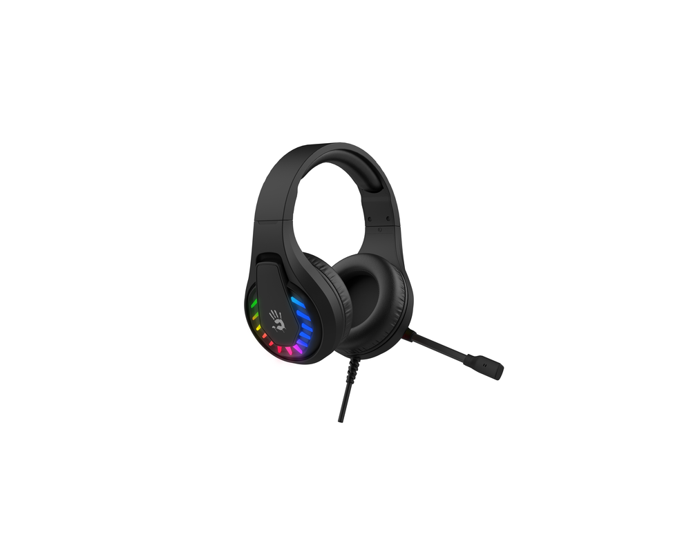 Слушалки Геймърски слушалки A4TECH Bloody G230, USB, 7.1, RGB, Микрофон, Черни 4