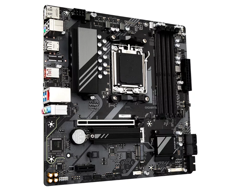 Дънна платка GIGABYTE B650M K socket AM5, 4xDDR5 2