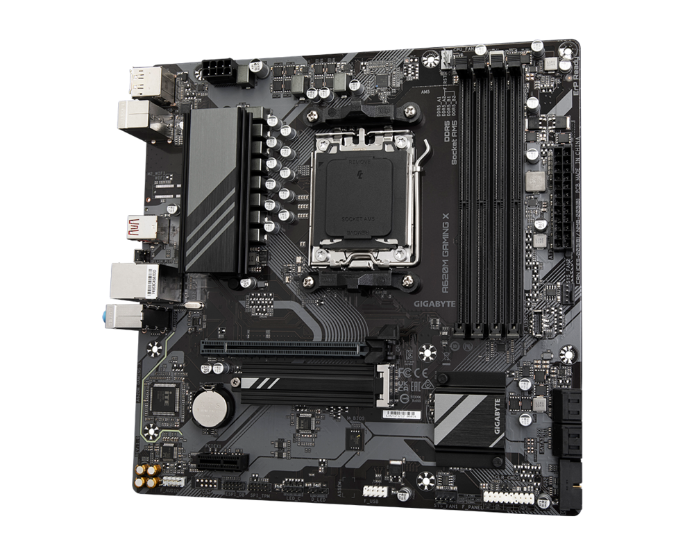 Дънна платка GIGABYTE A620M GAMING X socket AM5, 4xDDR5 2