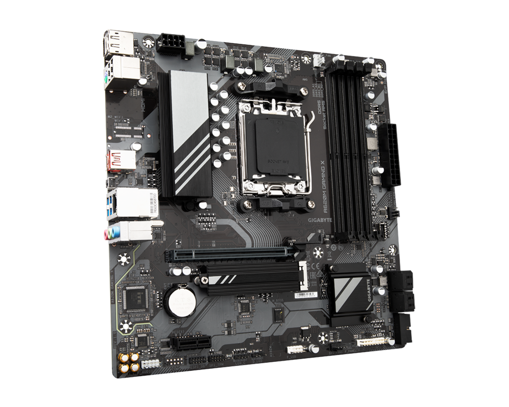 Дънна платка GIGABYTE A620M GAMING X socket AM5, 4xDDR5 3