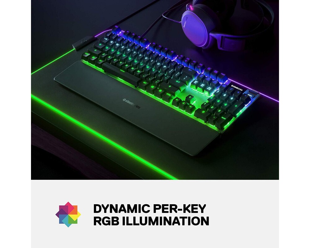 Клавиатура Механична Геймърскa клавиатура Steelseries Apex Pro 6