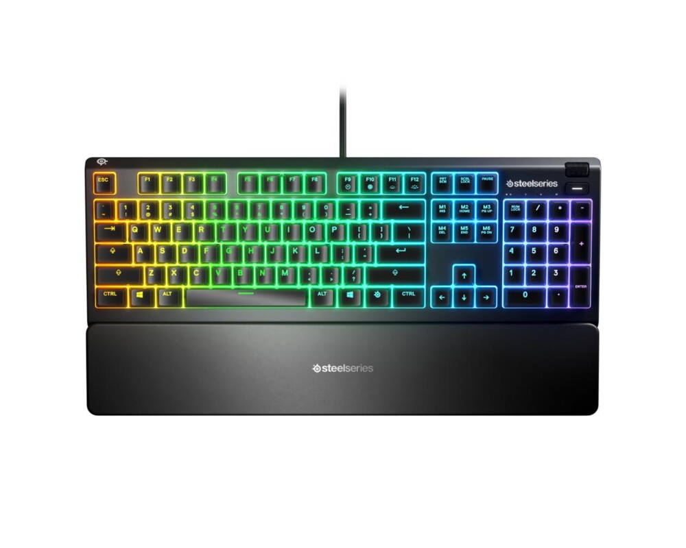 Клавиатура Геймърскa клавиатура SteelSeries Apex 3 Quiet Switch 2
