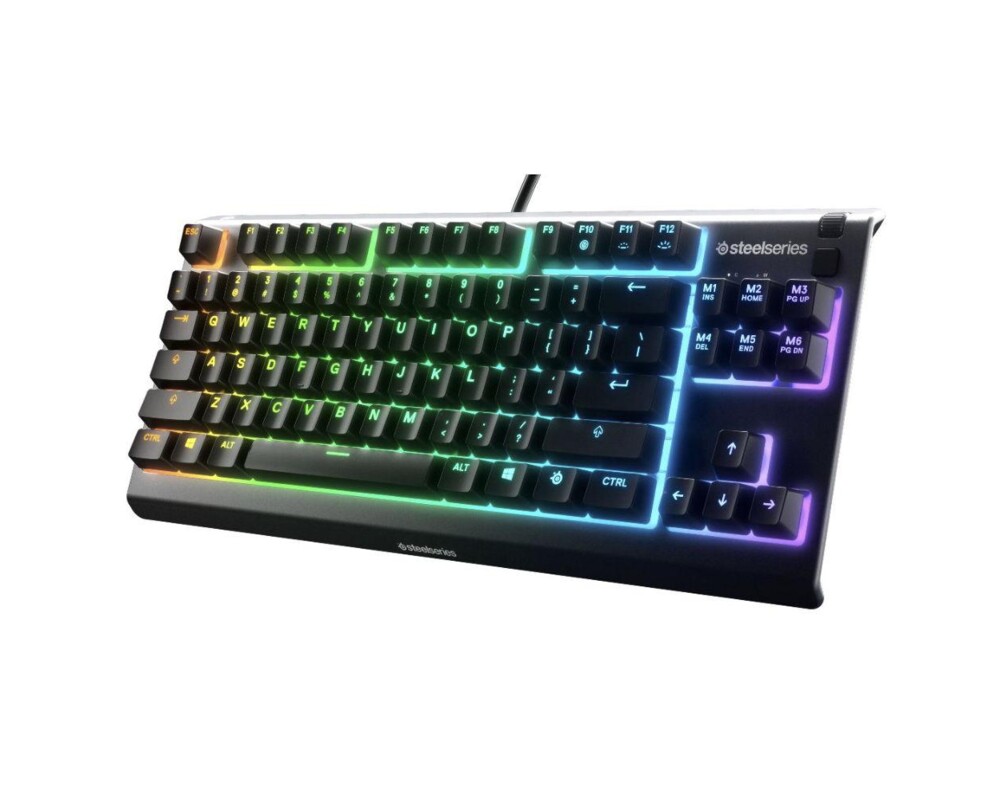 Клавиатура Геймърскa клавиатура SteelSeries Apex 3 TKL Quiet Switch 3