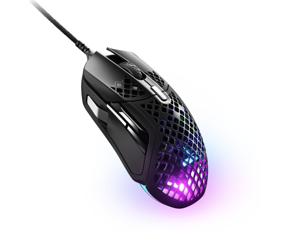 Мишка Геймърска мишка SteelSeries Aerox 5 Black, Оптична, Жична, USB 4