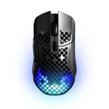  Геймърска мишка SteelSeries Aerox 5 Wireless Black, Оптична, Безжична, USB 662552 STEEL-MOUSE-62406 на топ цена - PIC.bg
