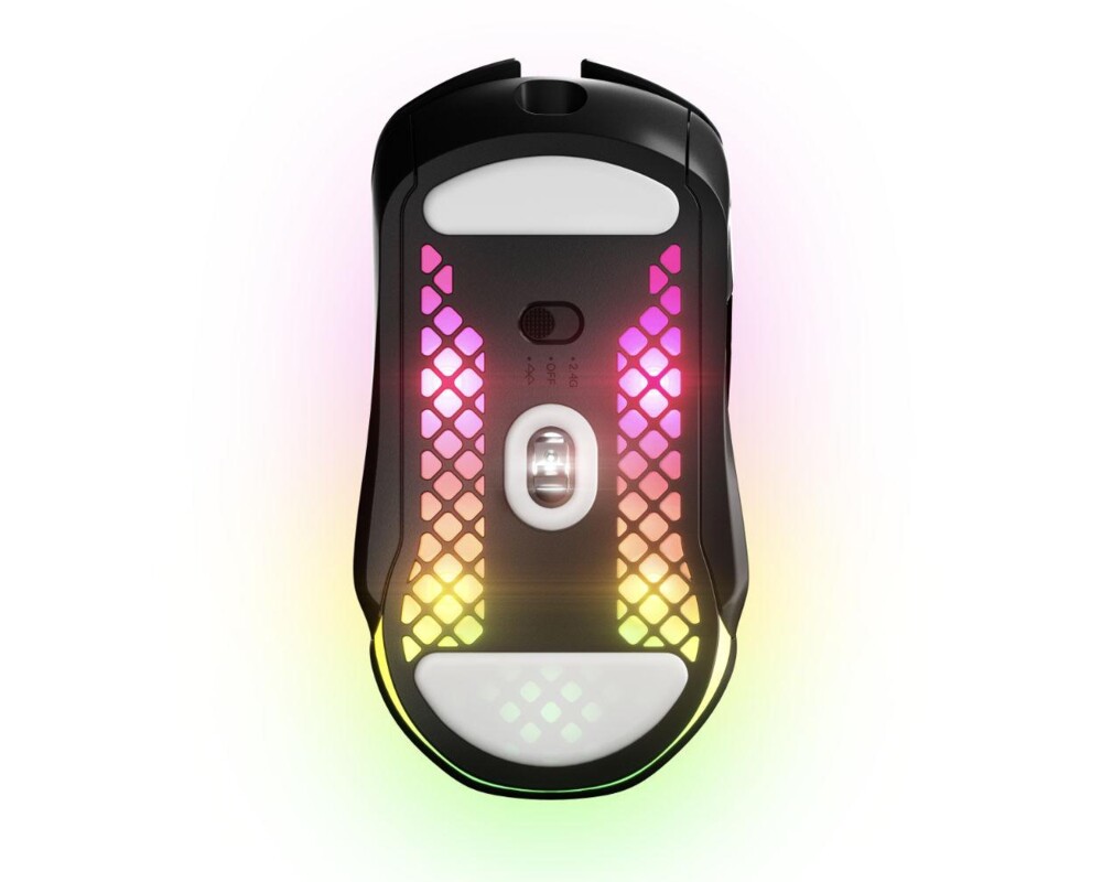 Мишка Геймърска мишка SteelSeries Aerox 5 Wireless Black, Оптична, Безжична, USB 5