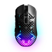  Геймърска мишка SteelSeries Aerox 9 Wireless Black, Оптична, Безжична, USB 662553 STEEL-MOUSE-62618 на топ цена - PIC.bg
