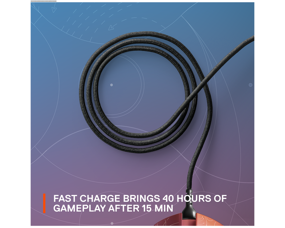 Мишка Геймърска мишка SteelSeries Aerox 5 Wireless Destiny 2, Оптична, Безжична, USB 8