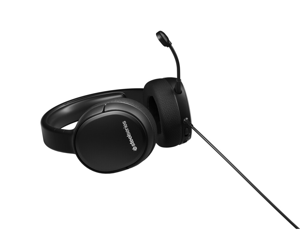 Слушалки Геймърски слушалки SteelSeries Arctis 1, Черно 5