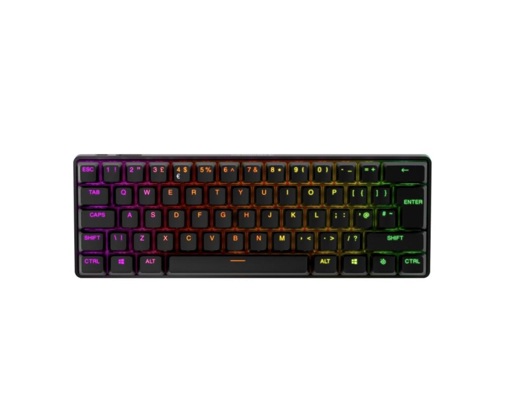 Клавиатура Механична Геймърскa клавиатура Steelseries Apex Pro Mini Wireless UK 2