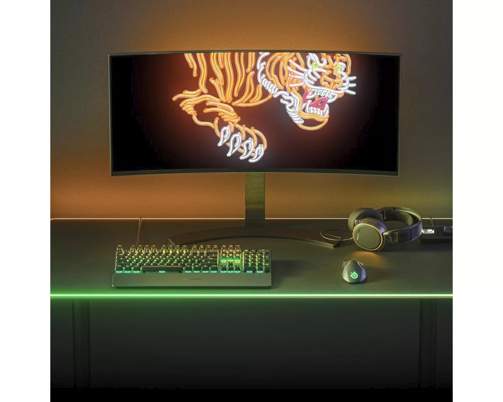 Пад за мишка Геймърски SteelSeries QcK Prism Cloth 3XL, RGB, 63511, Черен 5