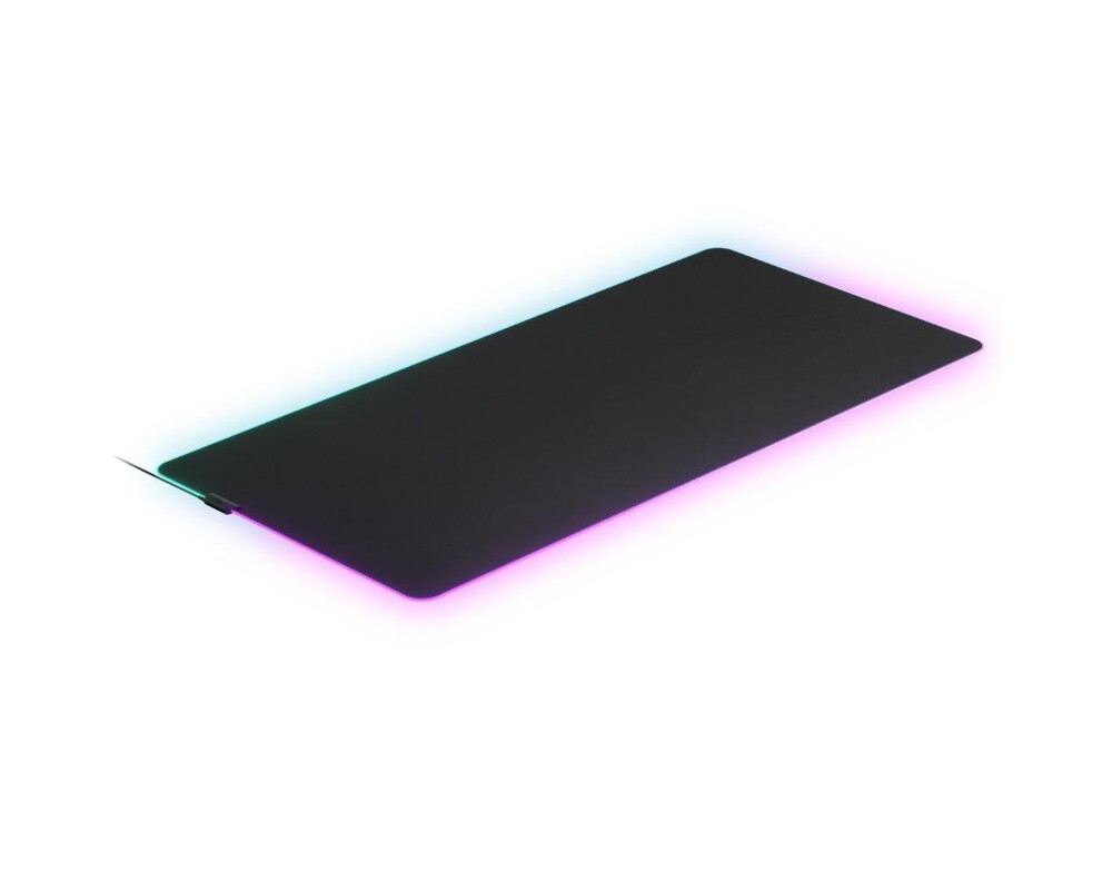 Пад за мишка Геймърски SteelSeries QcK Prism Cloth 3XL, RGB, Черен, 63512 3