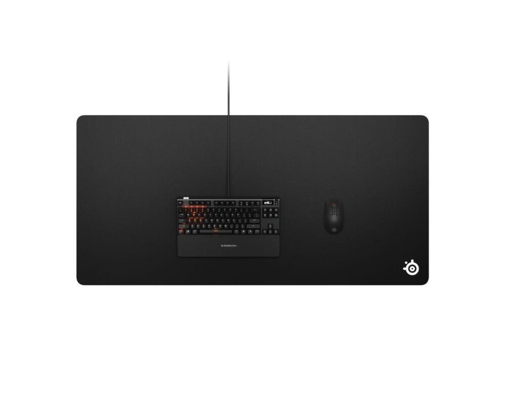 Пад за мишка Геймърски SteelSeries QcK 3XL, Черен 2