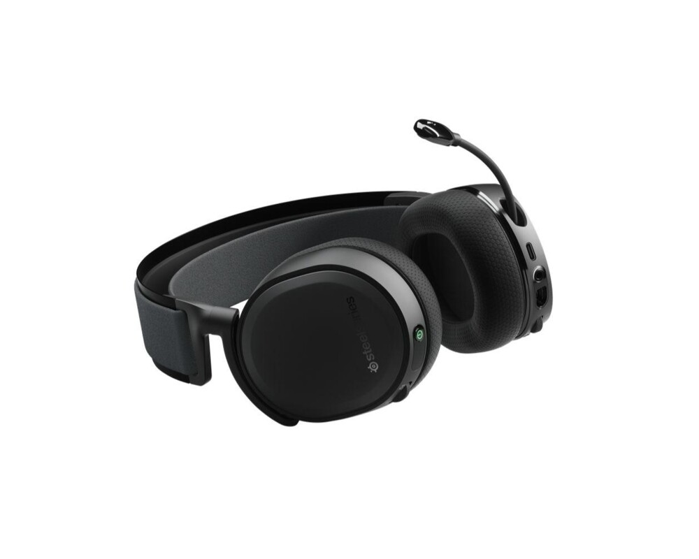 Слушалки Геймърски слушалки SteelSeries, Arctis 7+, Микрофон, Черен 3