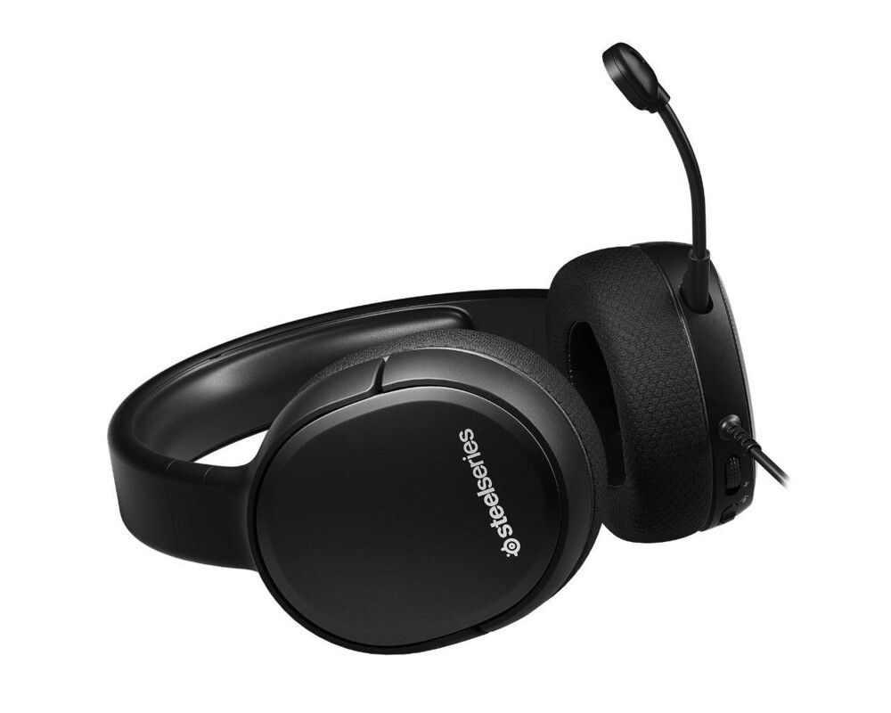 Слушалки Геймърски слушалки SteelSeries Arctis 1, PS5, Черни 2