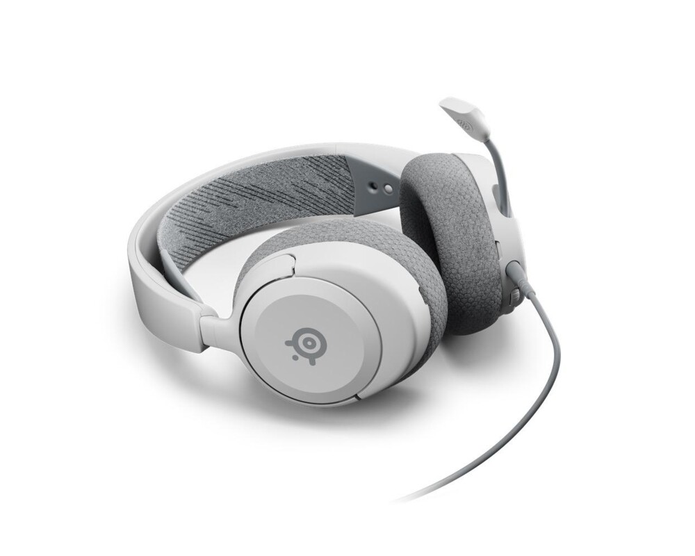 Слушалки Геймърски слушалки SteelSeries Arctis Nova 1 Бяло (Разопакован) 5