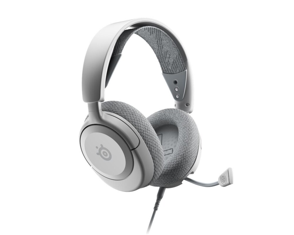 Слушалки Геймърски слушалки SteelSeries Arctis Nova 1 Бяло 12