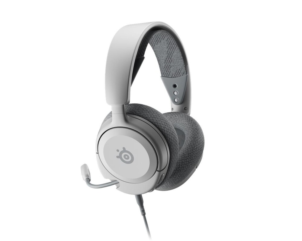 Слушалки Геймърски слушалки SteelSeries Arctis Nova 1 Бяло 11