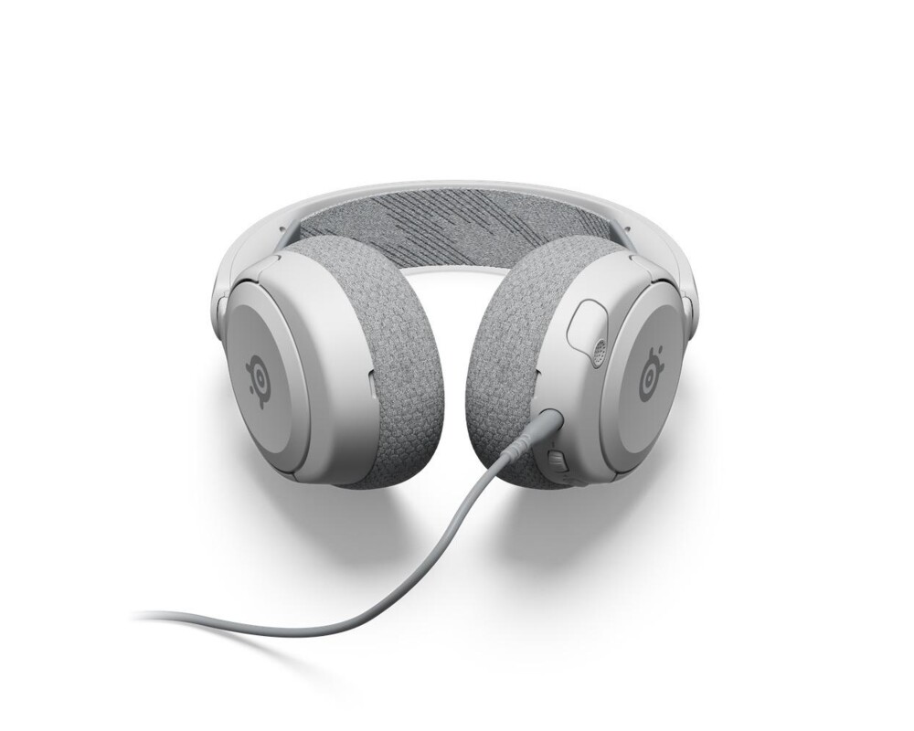 Слушалки Геймърски слушалки SteelSeries Arctis Nova 1 Бяло (Разопакован) 6