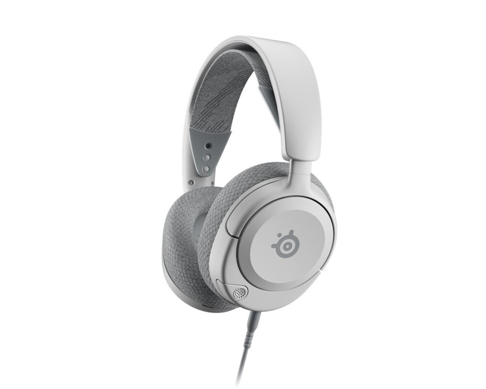Слушалки Геймърски слушалки SteelSeries Arctis Nova 1 Бяло (Разопакован) 10