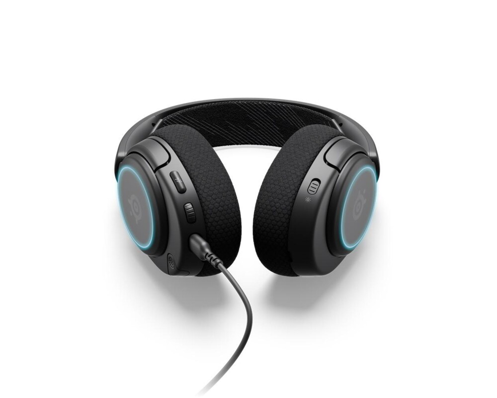 Слушалки Геймърски слушалки SteelSeries Arctis Nova 3 Черно 7